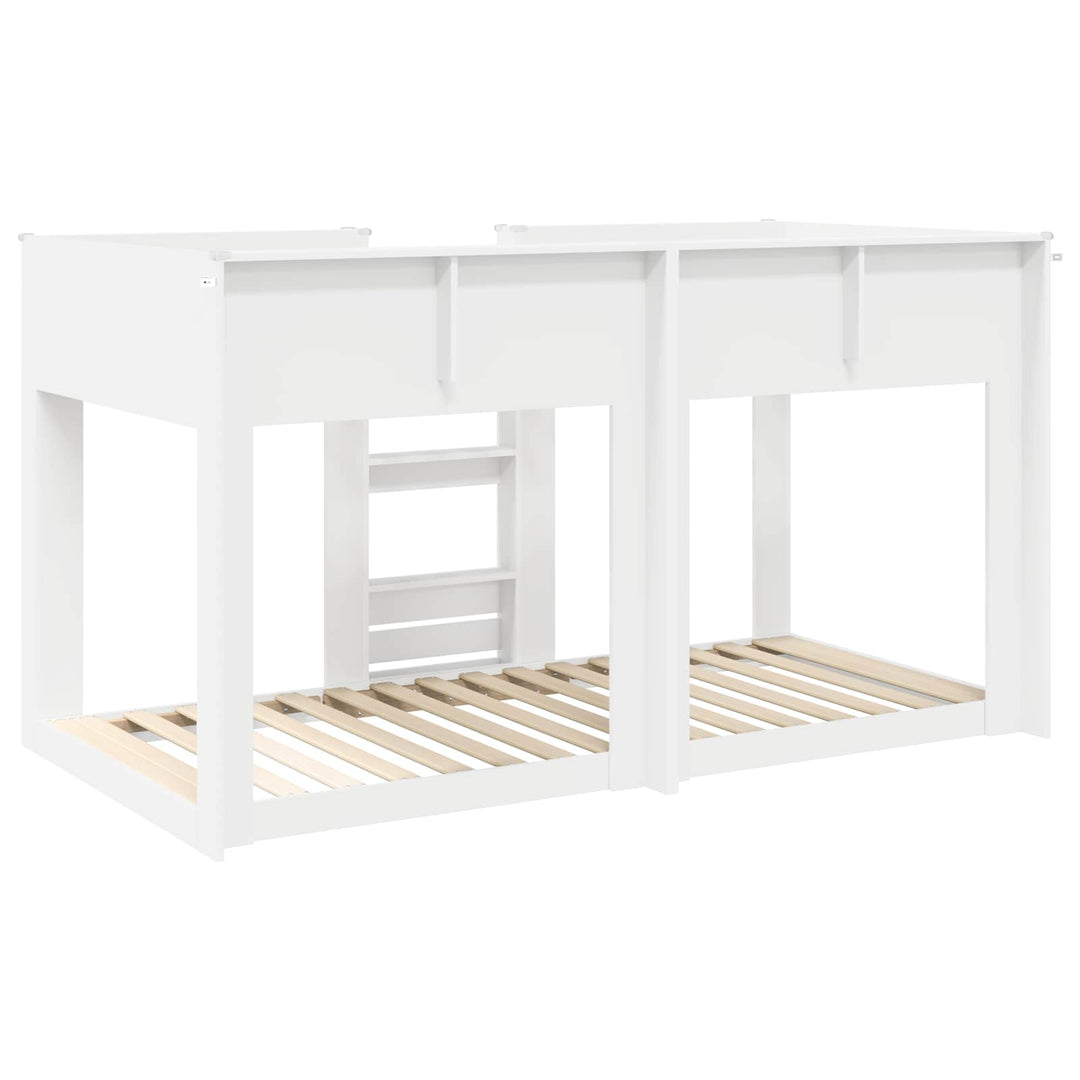 Køjeseng til Børn Hvid 80 x 200 cm Konstrueret træ