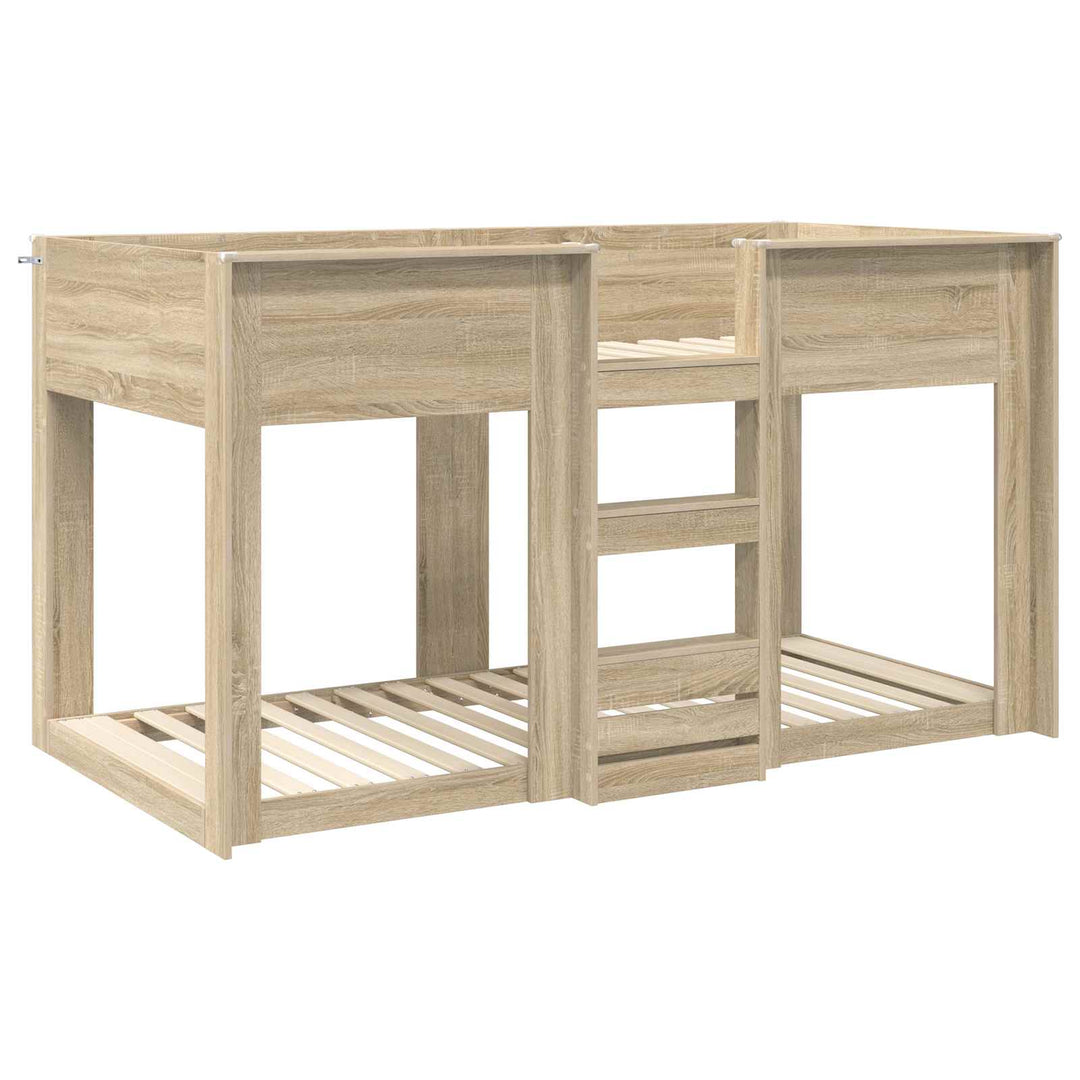 Køjeseng til Børn Sonoma eg 80 x 200 cm Konstrueret træ