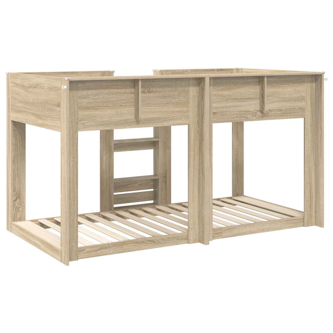 Køjeseng til Børn Sonoma eg 80 x 200 cm Konstrueret træ
