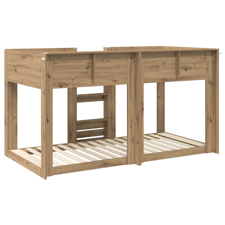 Køjeseng til Børn Artisan Egetræ 80 x 200 cm Konstrueret træ