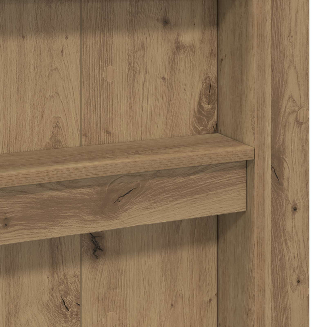 Loft Sengestel med Skrivebord Artisan Egetræ 90 x 200 cm