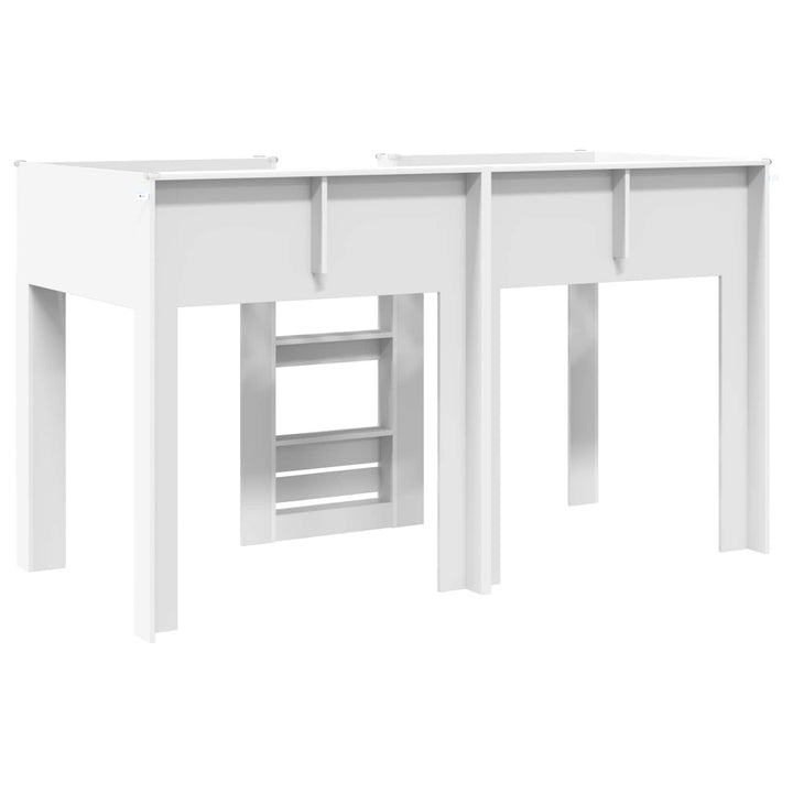 Køjeseng til Børn Hvid 75 x 190 cm Konstrueret træ