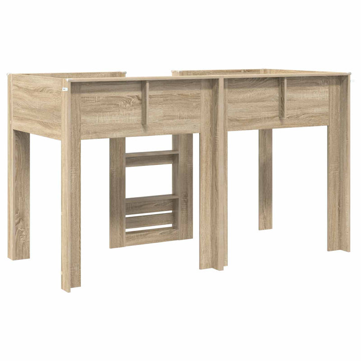Køjeseng til Børn Sonoma eg 75 x 190 cm Konstrueret træ