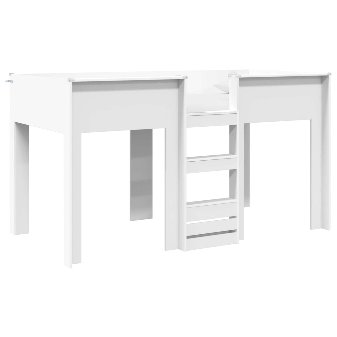 Køjeseng til Børn Hvid 80 x 200 cm Konstrueret træ