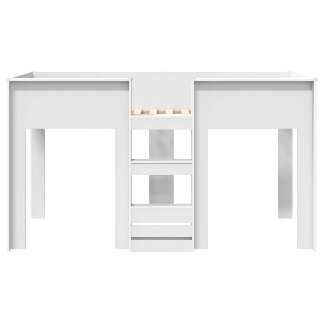 Køjeseng til Børn Hvid 80 x 200 cm Konstrueret træ