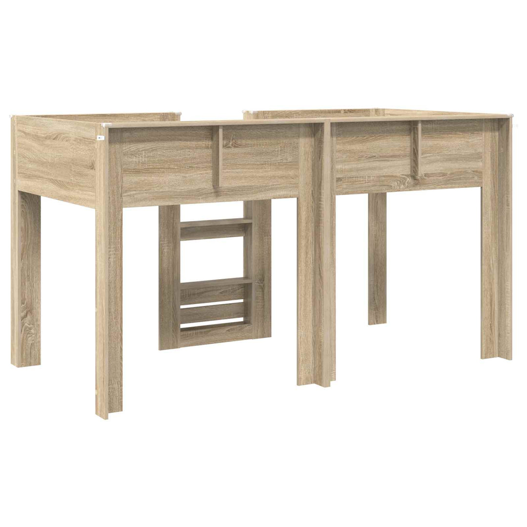Køjeseng til Børn Sonoma eg 80 x 200 cm Konstrueret træ