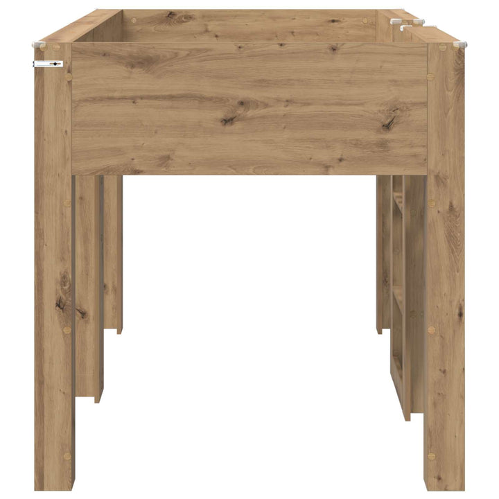 Køjeseng til Børn Artisan Egetræ 80 x 200 cm Konstrueret træ