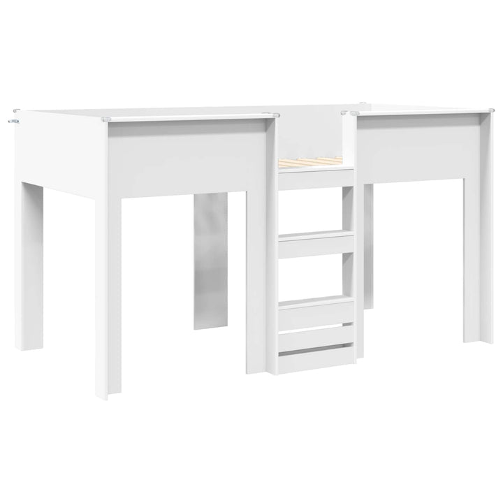 Køjeseng til Børn Hvid 90 x 200 cm Konstrueret træ