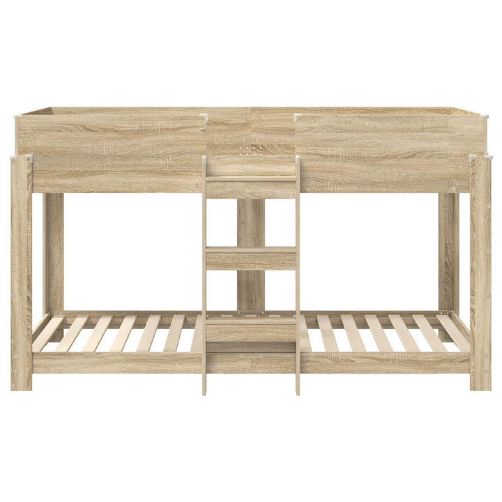 Køjeseng til Børn Sonoma eg 90 x 200 cm Konstrueret træ