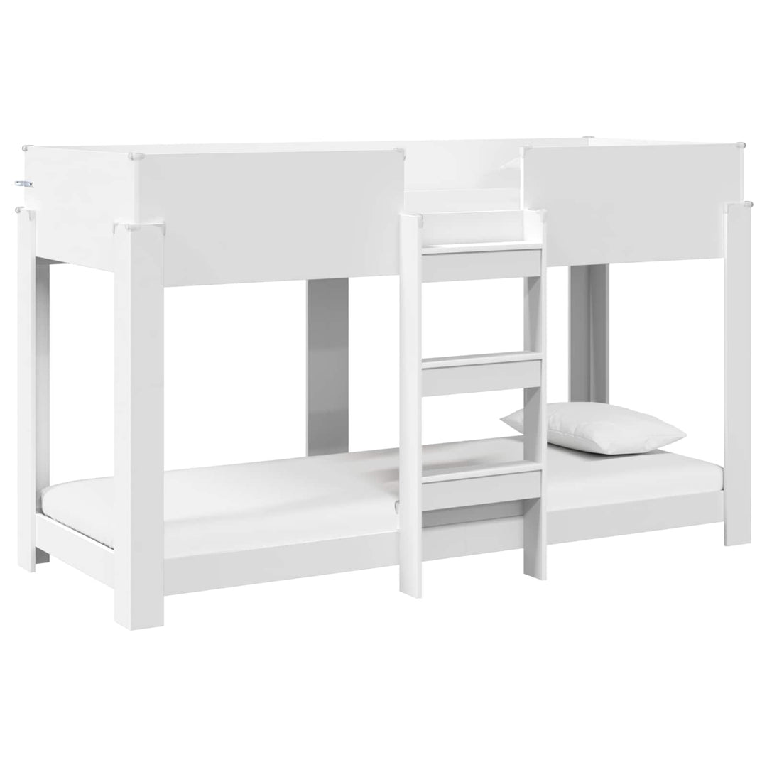 Køjeseng til Børn Hvid 75 x 190 cm Konstrueret træ