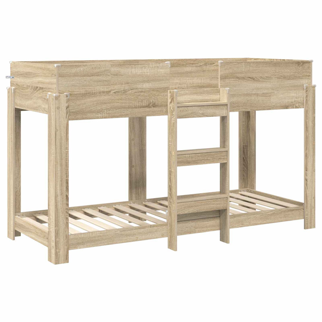 Køjeseng til Børn Sonoma eg 75 x 190 cm Konstrueret træ