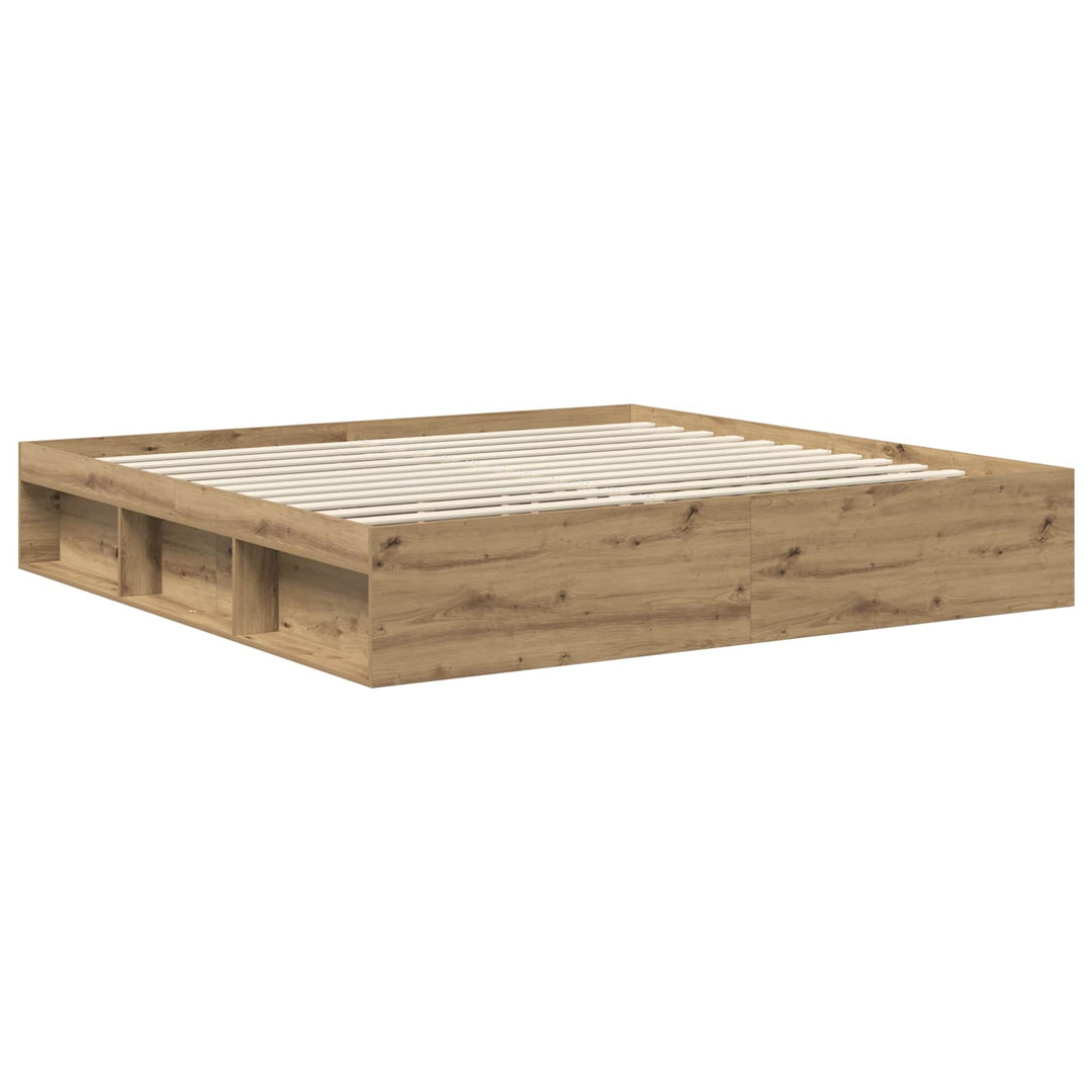 Sengestel Artisan eg 200 x 200 cm Massiv fyrretræ