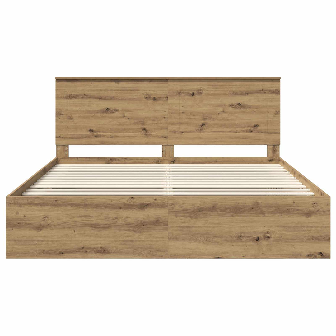 Sengestel Artisan eg 200 x 200 cm Massiv fyrretræ