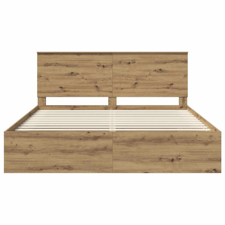 Sengestel Artisan eg 200 x 200 cm Massiv fyrretræ
