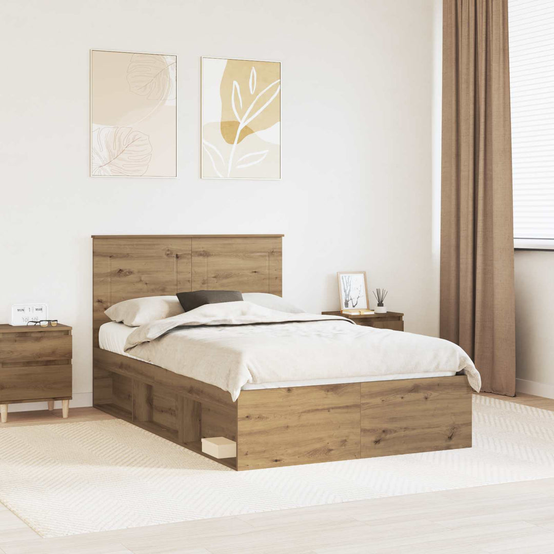 Sengestel Artisan eg 135 x 190 cm Massiv fyrretræ