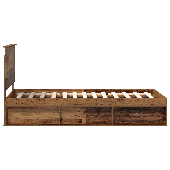 Sengestel Gammelt træ 100 x 200 cm Massiv fyrretræ