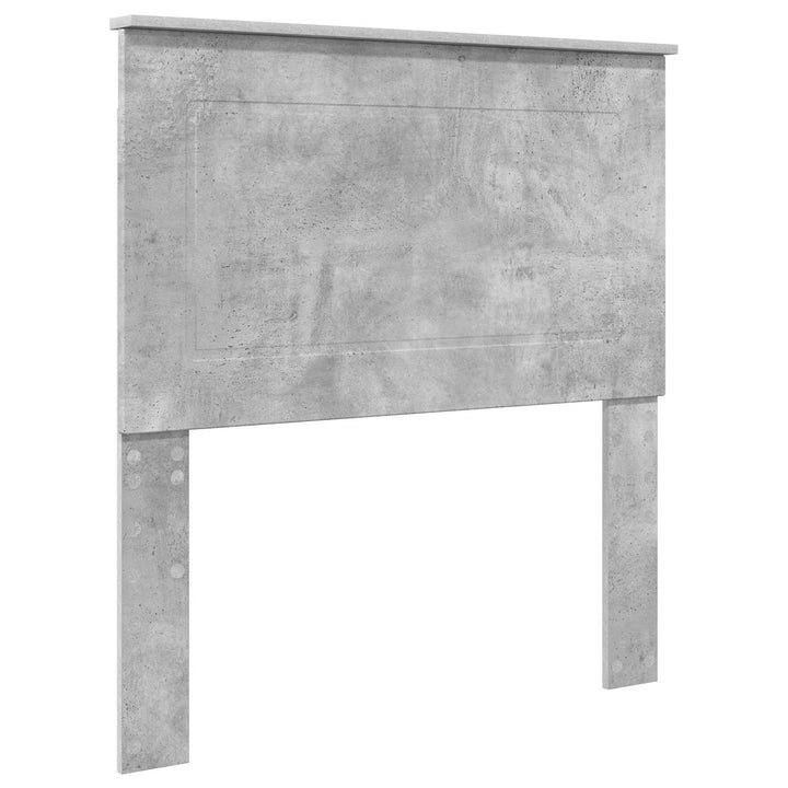 Sengestel med skuffe Beton Grå 75 x 190 cm Ingeniørtræ