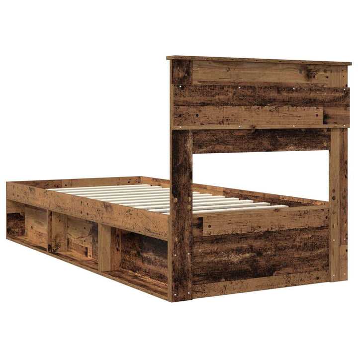 Sengestel Gammelt træ 100 x 200 cm Massiv fyrretræ