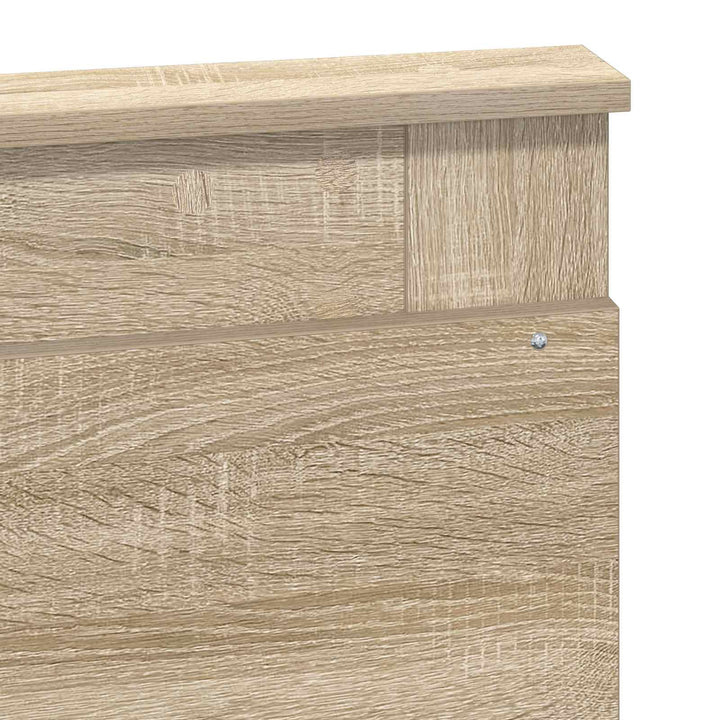Sengestel med hovedgærde Sonoma 120 x 200 cm Massiv fyrretræ