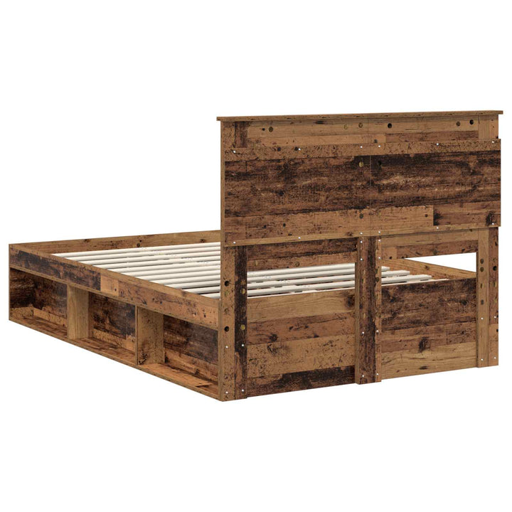 Sengestel Gammelt træ 120 x 200 cm Massiv fyrretræ