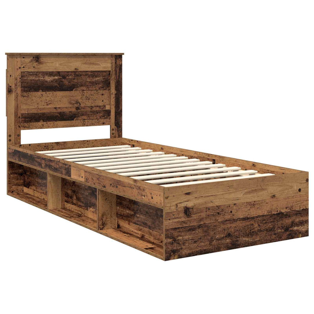 Sengestel Gammelt træ 90 x 200 cm Massiv fyrretræ