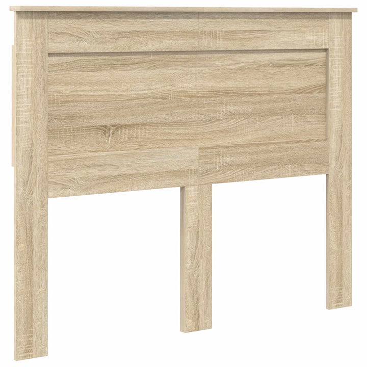 Sengestel med hovedgærde Sonoma eg 120 x 200 cm Konstrueret træ