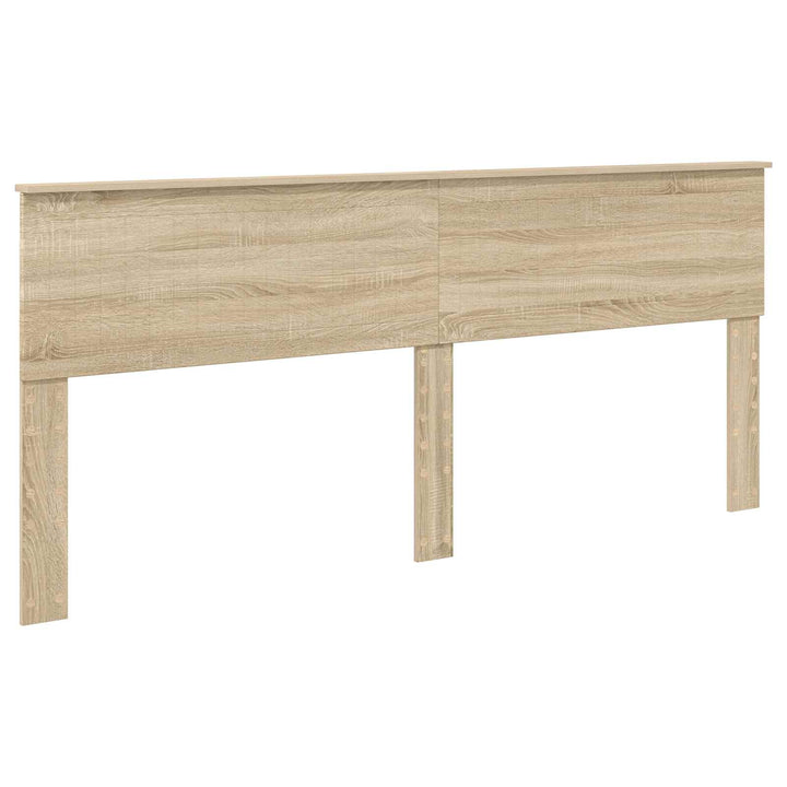Sengestel med hovedgærde Sonoma 200 x 200 cm Massiv fyrretræ