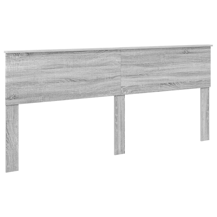 Sengestel Grå Sonoma 200 x 200 cm Massiv fyrretræ