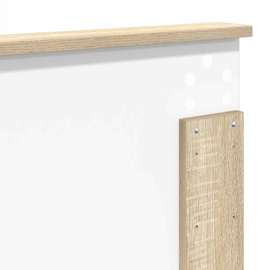 Sengestel med hovedgærde Sonoma 160 x 200 cm Massiv fyrretræ