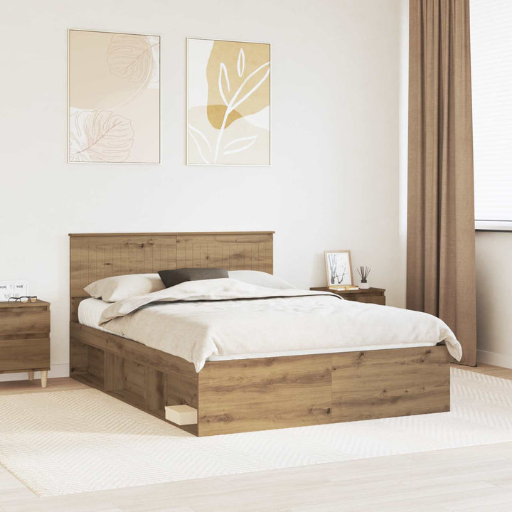 Sengestel Artisan eg 140 x 190 cm Massiv fyrretræ