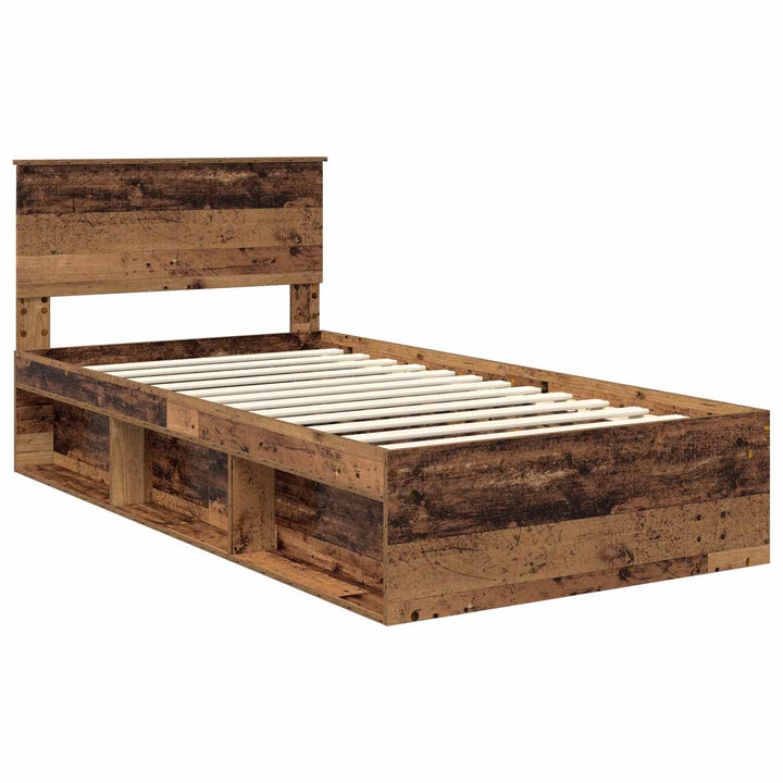 Sengestel Gammelt træ 100 x 200 cm Massiv fyrretræ