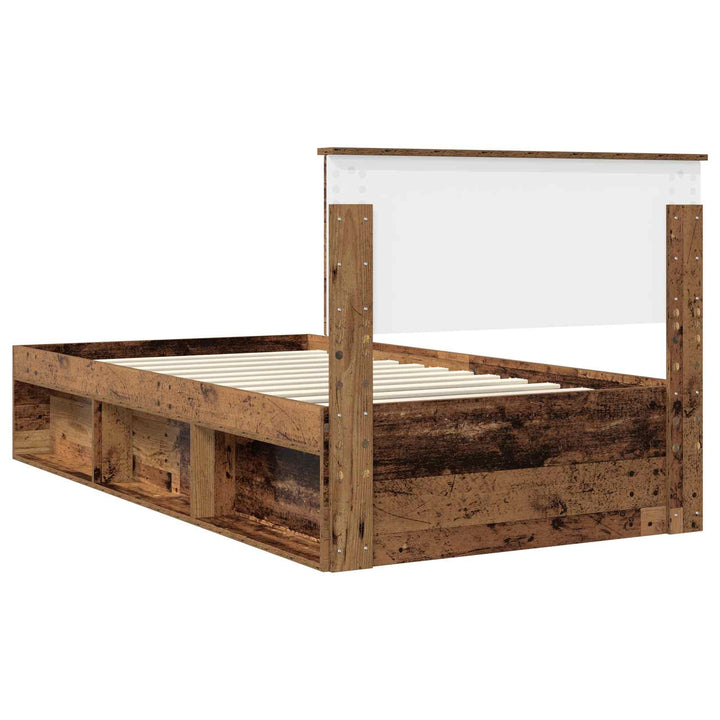 Sengestel Gammelt træ 100 x 200 cm Massiv fyrretræ