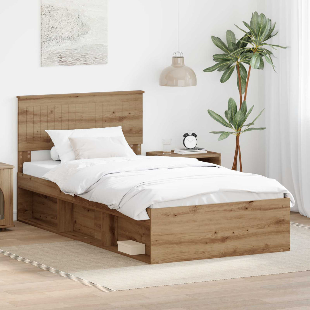 Sengestel Artisan eg 100 x 200 cm Massiv fyrretræ