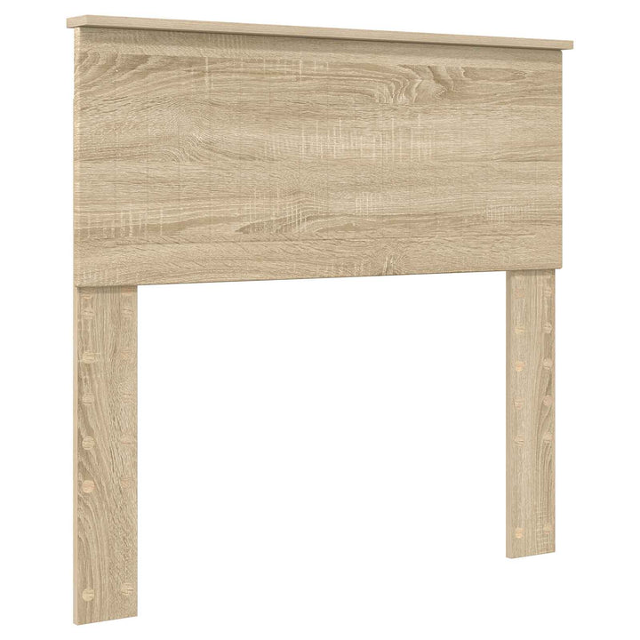 Sengestel med hovedgærde Sonoma eg 90 x 200 cm Massiv fyrretræ