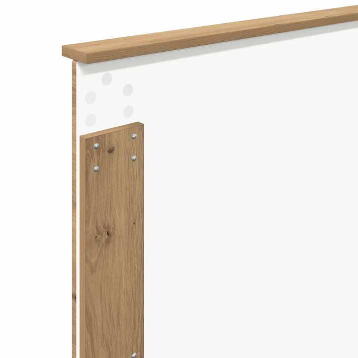 Sengestel med hovedgærde Artisan eg 90 x 200 cm Massiv fyrretræ