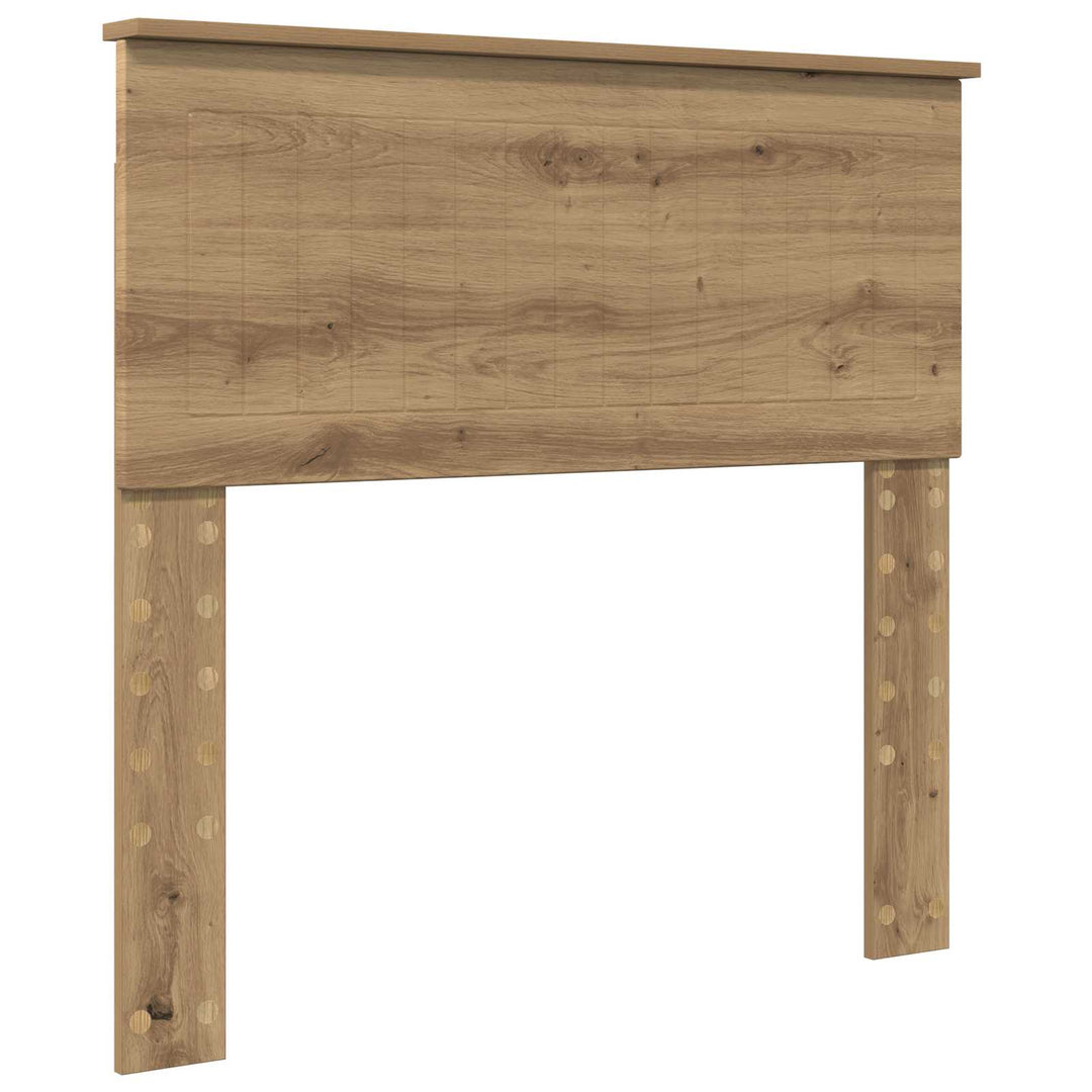 Sengestel med hovedgærde Artisan eg 90 x 200 cm Massiv fyrretræ