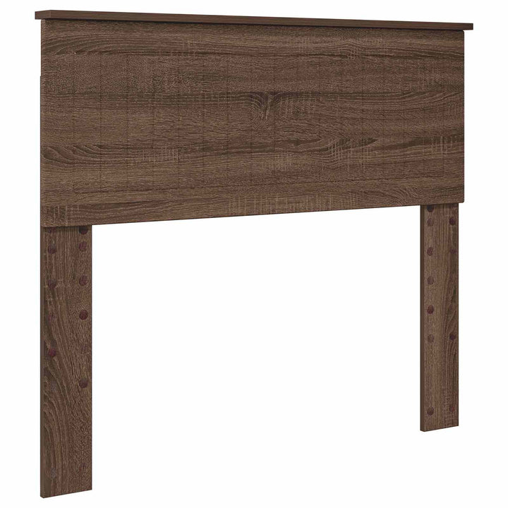 Sengestel med skuffe Brun eg 100 x 200 cm Ingeniørtræ