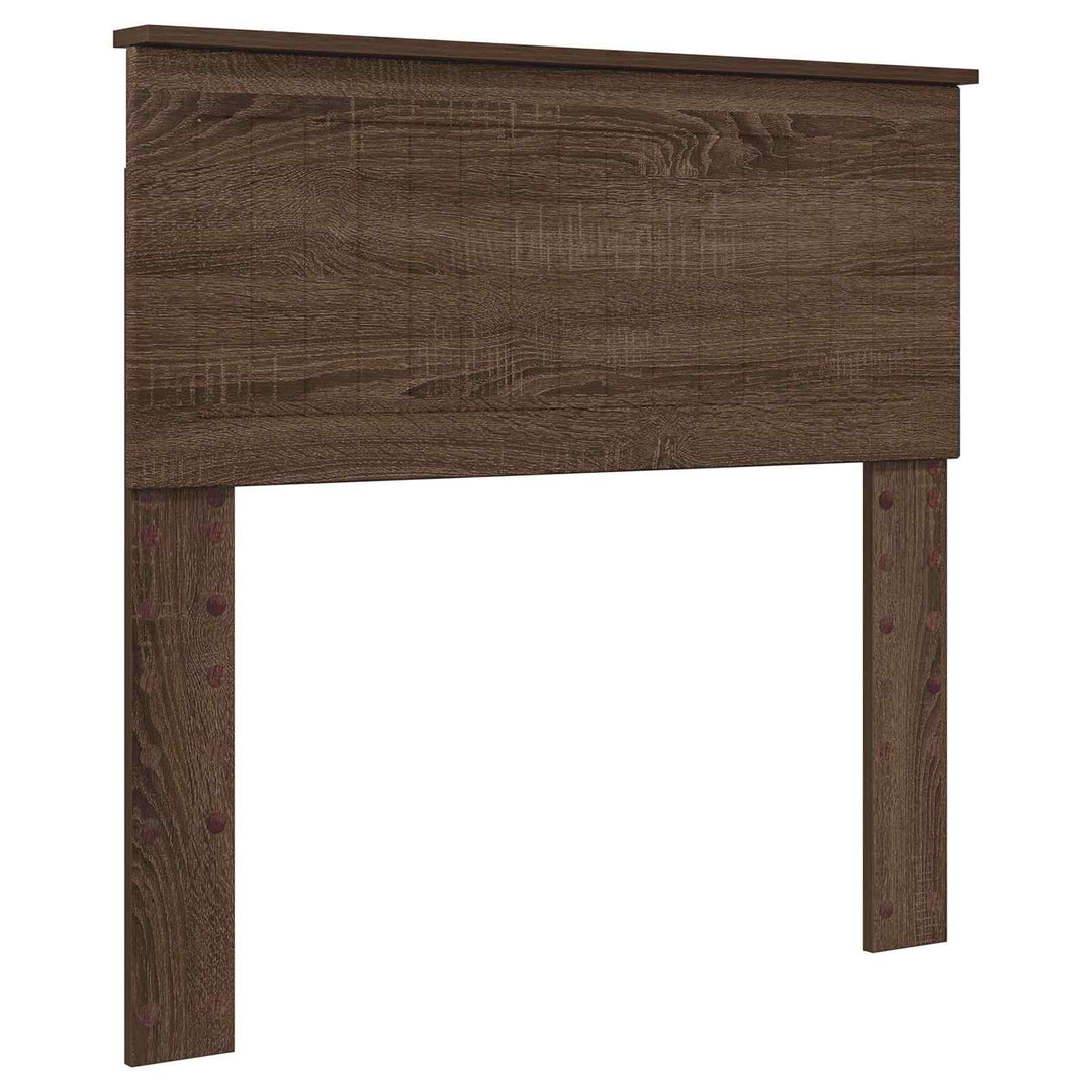 Sengestel med skuffe Brun eg 90 x 200 cm Ingeniørtræ