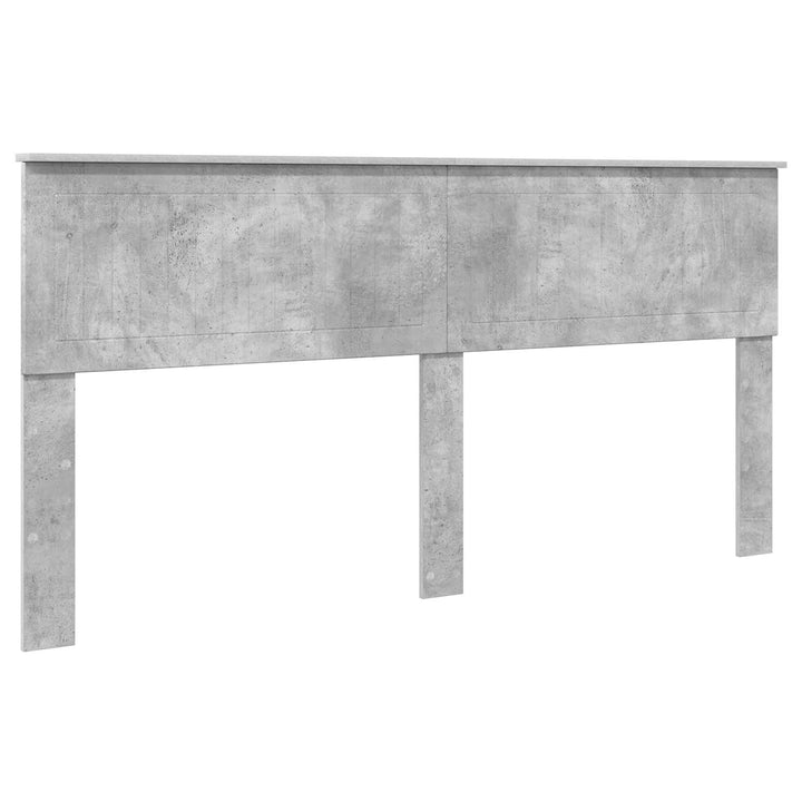 Sengestel med skuffe Betongrå 180 x 200 cm Konstrueret træ