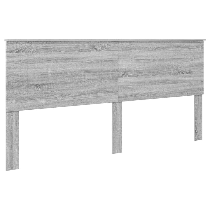 Sengestel Grå Sonoma 200 x 200 cm Massiv fyrretræ