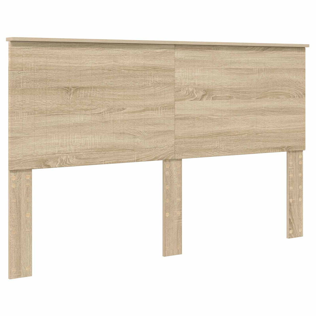 Sengestel med hovedgærde Sonoma 160 x 200 cm Massiv fyrretræ