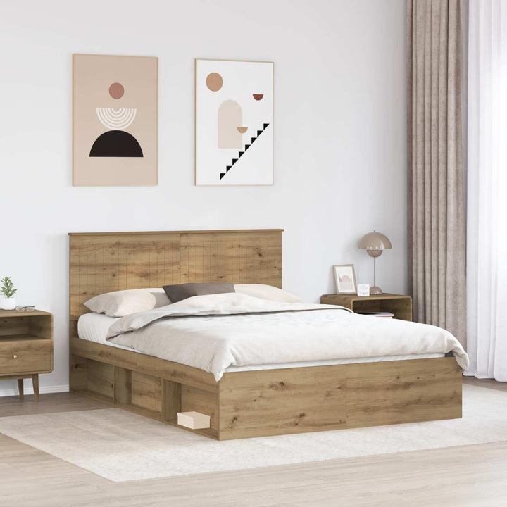 Sengestel Artisan eg 150 x 200 cm Massiv fyrretræ
