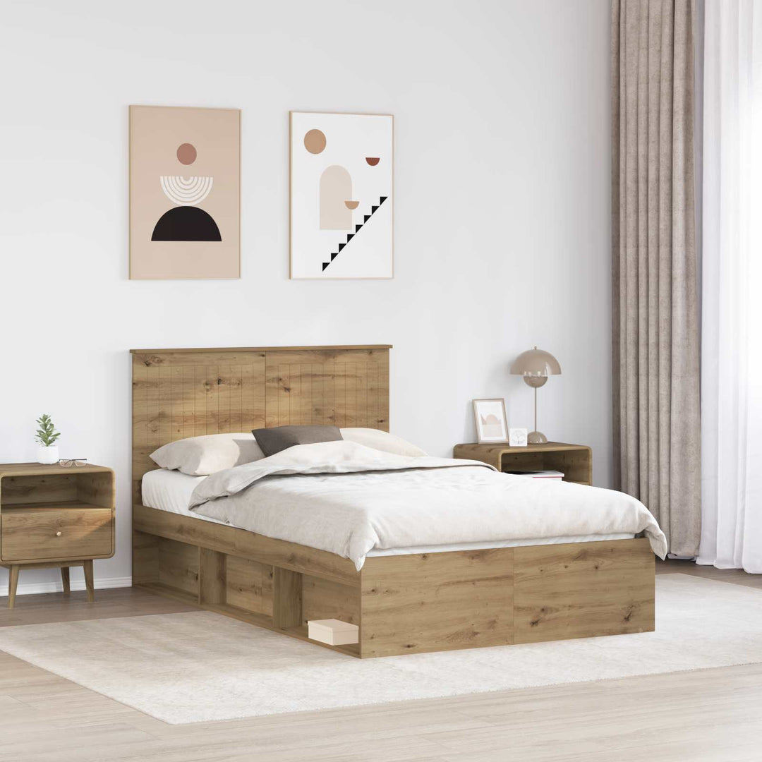 Sengestel Artisan eg 120 x 190 cm Massiv fyrretræ