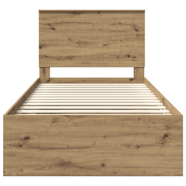 Sengestel Artisan eg 100 x 200 cm Massiv fyrretræ