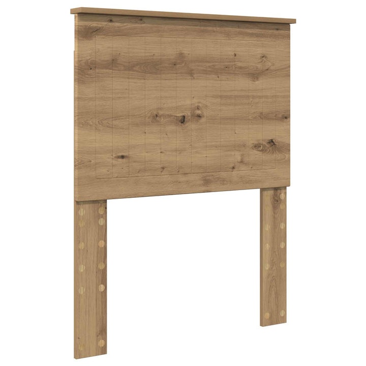 Sengestel med hovedgærde Artisan eg 75 x 190 cm Massiv fyrretræ