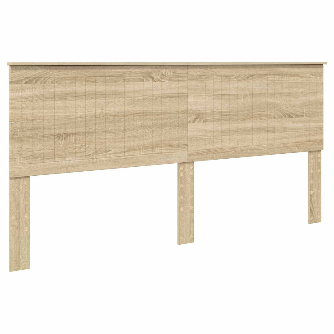 Sengestel med skuffe Sonoma eg 200 x 200 cm Ingeniørtræ