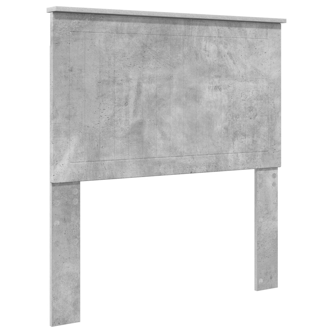 Sengestel med skuffe Beton Grå 90 x 200 cm Ingeniørtræ