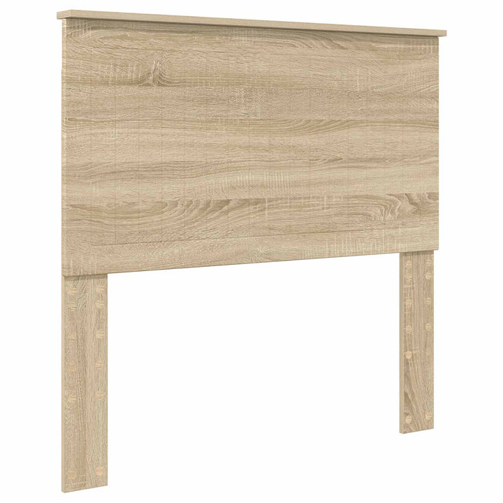 Sengestel med hovedgærde Sonoma eg 100 x 200 cm Konstrueret træ