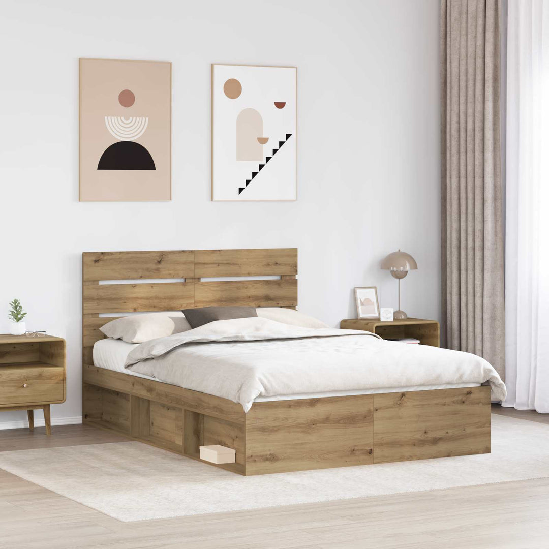 Sengestel Artisan eg 140 x 190 cm Massiv fyrretræ