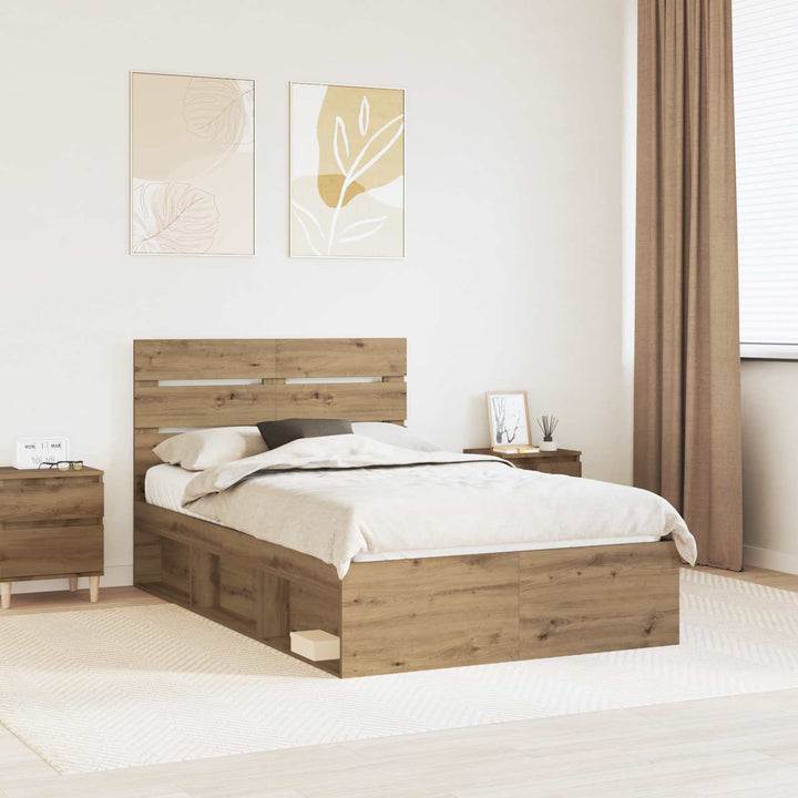 Sengestel Artisan eg 135 x 190 cm Massiv fyrretræ